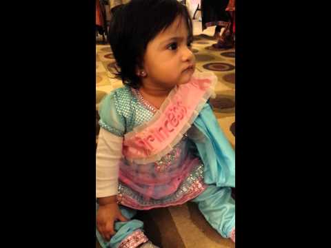 Hooriya's first birthday party