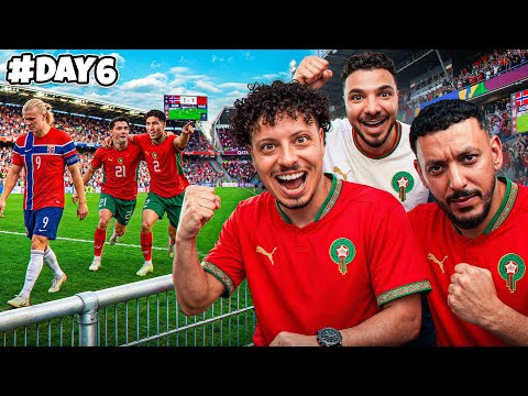 وصلنا إلى NY و حضرنا لمباراة المغرب و النرويج  🇲🇦🇳🇴| اليوم 6 