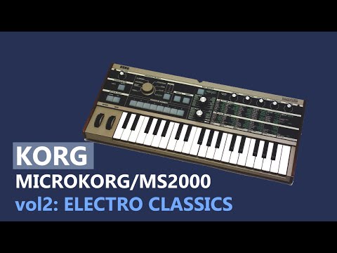 KORG MICROKORG & MS2000/R - CLASSIC ELECTRO