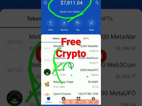 Trust wallet मे free crypto airdrop से earning करें