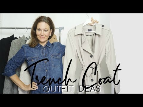 10 Trench Coat Outfit Ideas | Women over 40