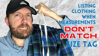 How To List Clothing on Ebay Thats Not True to Size on Tag