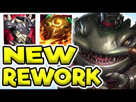 NEW CHAMPION REWORK! TAHM KENCH REWORK IS 100% NUTTY! - Tahm Kench TOP Gameplay Guide Season 11