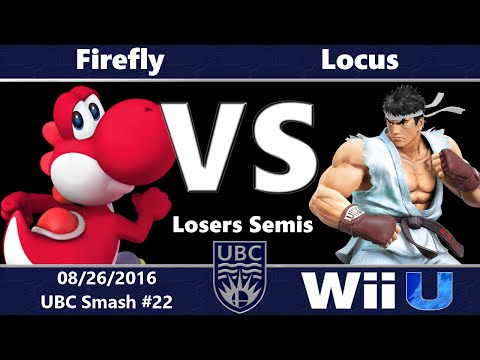 UBC #22: Losers Semis - Firefly (Yoshi) vs UBC|Locus (Ryu)