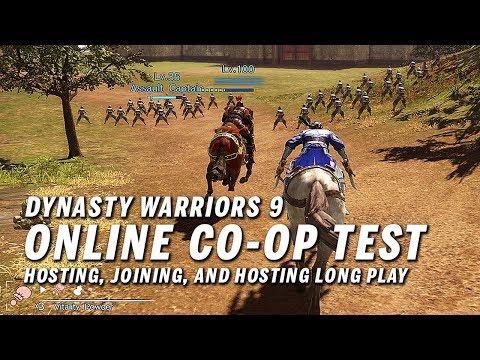 Dynasty Warriors 9 - Online Co-op Test (Host, Join, Host Longplay)