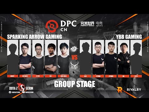 Sparking Arrow Gaming vs Ybb Gaming - DPC CN 2021/22 Tour 2: Division II - Group Stage - B03