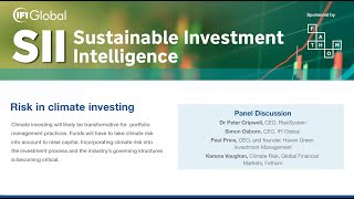 Risk in climate investing 18 October 2023