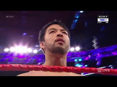 Hideo Itami Vs Brian Kendrick - WWE Raw Highlights Christmas special 25th December 2017