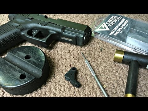 Installed the TangoDown Vickers Tactical Flat shoe on my Glock 45 trigger bar/housing
