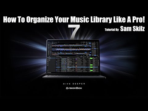 RekordBox 7 Beginner Tutorial Part II - Learn How To Organize Your Music Library Like A Pro.