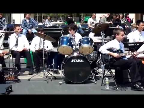 Skyler Fortgang Jams With the HBW Jazz Band