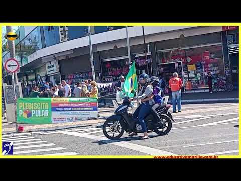 Tv Educativa Giro pela Cidade-Ilha do Preludio- No Plebiscito Fim da Escala 6x1 e Isenção Fiscal pra quem Ganha até 5 Mil Reais por Mês  em Marília S.P