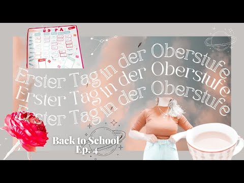 Mein ERSTER  SCHULTAG in der 11. Klasse 📖 🌻| Get ready with me & vlog 📝