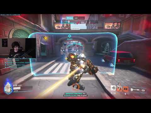 TOP 500 REINHARDT! SUPER REINHARDT OVERWATCH 2 SEASON 6 TOP 500 GAMEPLAY