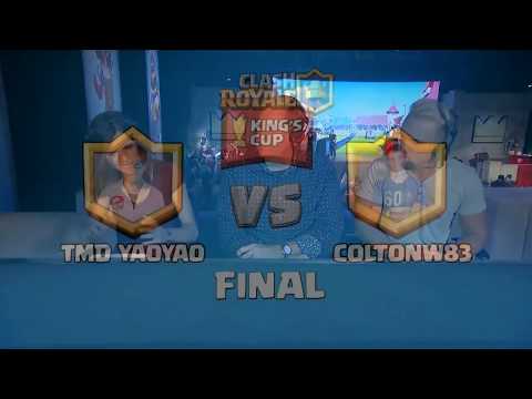 Clash Royale King's Cup Grand FINAL  TMD YaoYao Vs  Colton