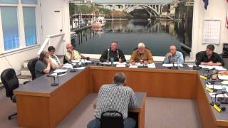 preview picture of video 'August 19, 2014 Depoe Bay, OR City Council meeting, Pt 1 of 2'