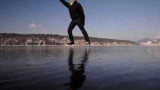 preview picture of video 'patinage artistique au lac de Joux'