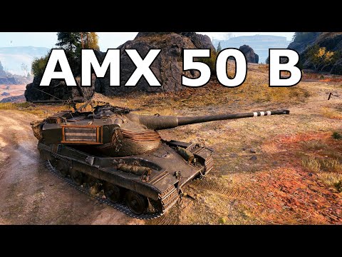 World of Tanks AMX 50 B - 3 Kills 10,1K Damage