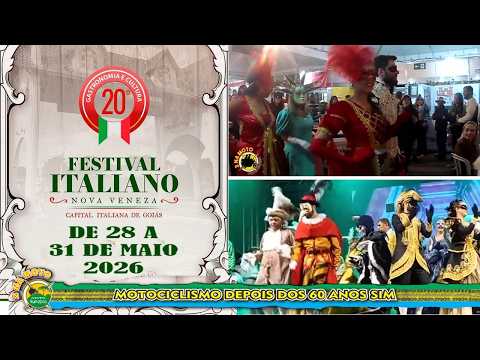 FESTIVAL ITALIANO DE NOVA VENEZA EM GOIÁS - 2 DEDOS DE PROSA