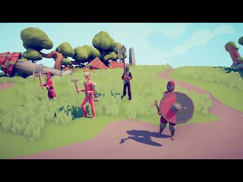 Axe Team VS Sword Team | Totally Accurate Battle Simulator | #tabs