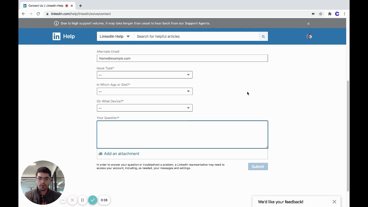 How To Contact LinkedIn Customer Support