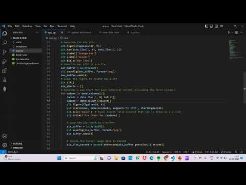 Dynamic Visualization Using Flask