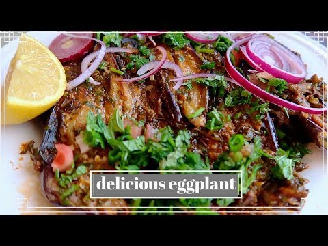 COOK WITH ME | Summer Salad Recipe |eggplant recipe | طريقة عمل الباذنجان ) |