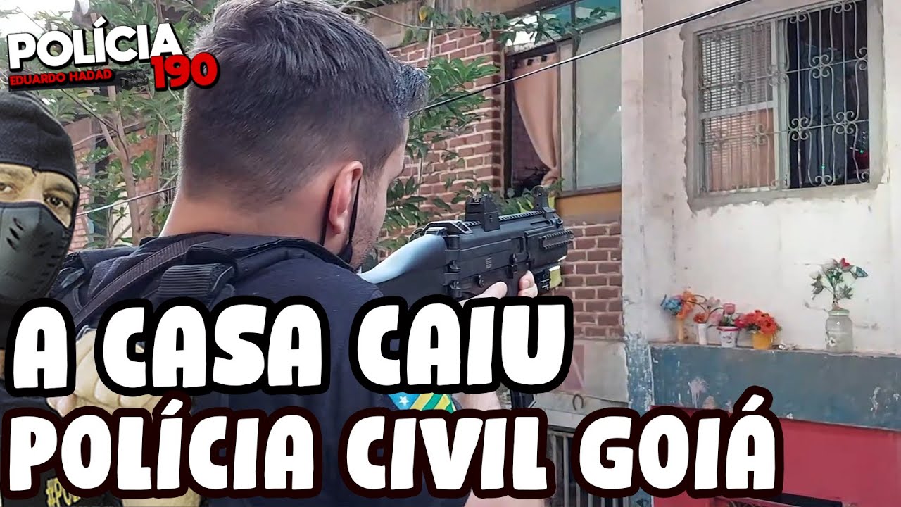 A CASA CAIU | POLÍCIA CIVIL DE GOIÁS