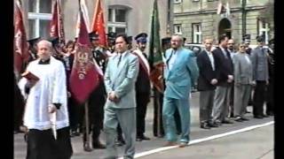 preview picture of video '50 lecie OSP Kamieniec Ząbkowicki - wręczenie sztandaru oraz poświęcenie Tatry. 06.05.1995r.'