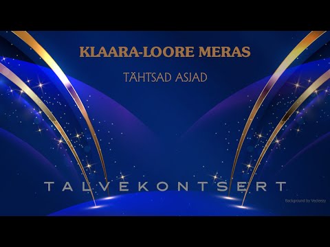 Klaara-Loore Meras - Tähtsad asjad