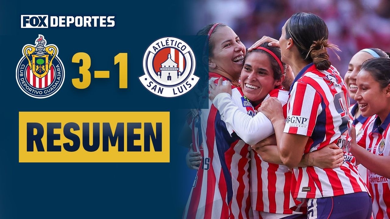 😎🐐 CHIVAS 3-1 ATLÉTICO SAN LUIS | Guadalajara sigue imbatible | HIGHLIGHTS | Liga MX Femenil