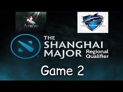 Empire vs Vega - Game 2 - Shanghai Major Qualifier Highlights