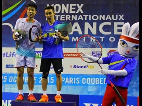 2015 French Open - Finals - Lee Chong Wei vs Chou Tien Chen