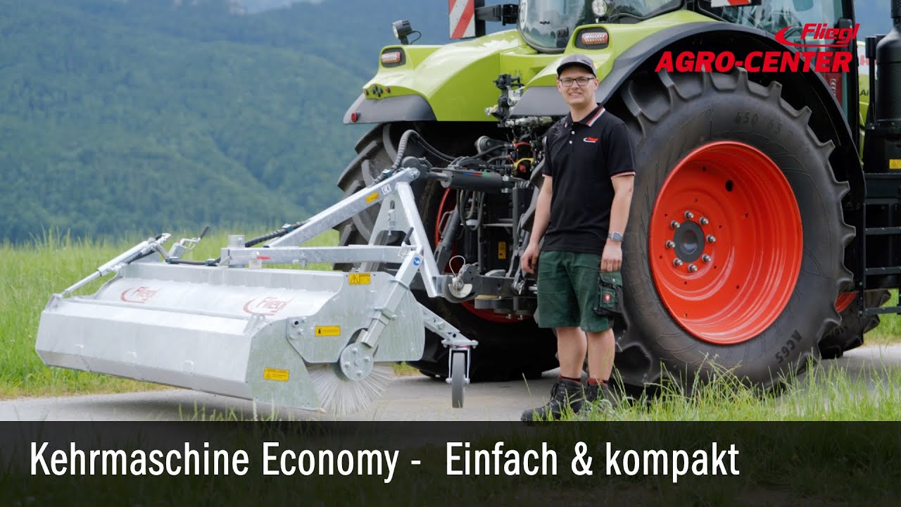 Fliegl Economy seprőgép hárompontos felfogatással