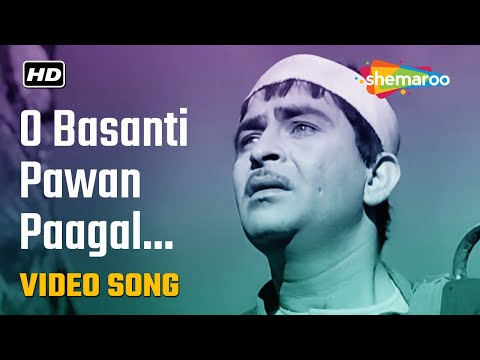 O Basanti Pawan Paagal Na - Lata Mangeshkar - Raj Kapoor - Jis Desh Mein Ganga Behti Hai