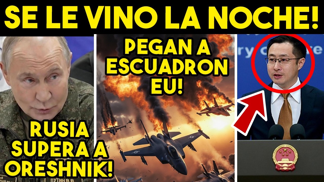 ATORAN A TRUMP! IRAN PEGA A 39 AVIONES EU, RUSIA SUELTA M1S1LAZO. CHINA ALISTA DEFENSA TOTAL. HOY
