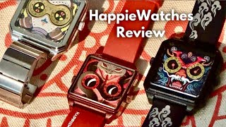 HappieWatch Review 3 Watches! Custom Bronze Dial Watches!