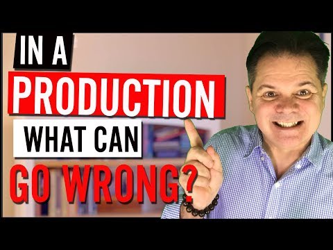 What can go wrong with a production? managing the risk