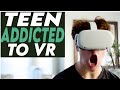 Teen Addicted To VR Watch What Happens Next
