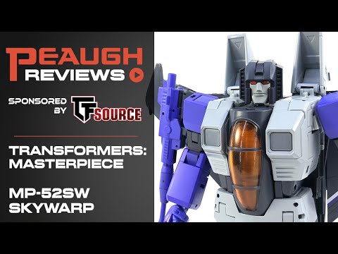 Video Review: Transformers Masterpiece - MP-52SW SKYWARP