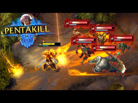 PERFECT PENTAKILL MOMENTS (Viego 1v5 Penta, Zyra + Elder Dragon, Akshan, Garen...)
