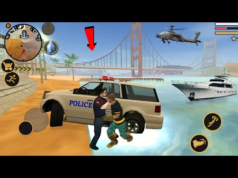 Vegas Crime Simulator (Vegas Hero Melee Fight Policeman) Melee Fight on Water - Android Gameplay HD