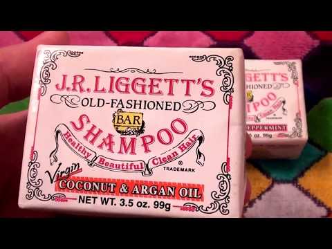 J.R. Liggett's Old-Fashioned Bar Shampoo 3 different...