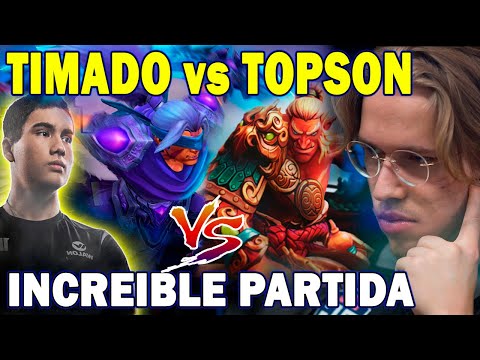 BRUTAL DUELO ENTRE TIMADO vs TOPSON SE ENFRENTRAN EN LA POSICION DE HC | ANTIMAGE vs TROLL