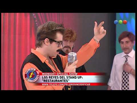Los reyes del stand up: restaurant, "calamares" "manjar", "mosca" - Peligro Sin Codificar
