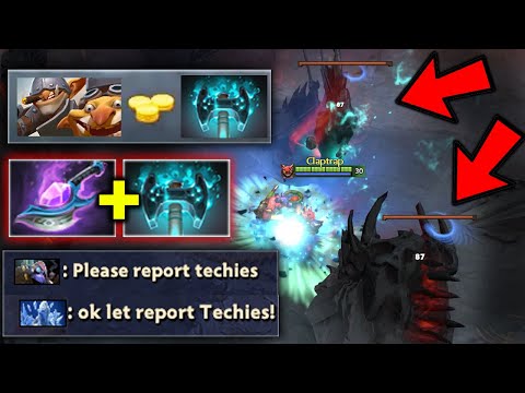 INSANE!! You didn't know How Powerful Techies with this BROKEN ITEM!!