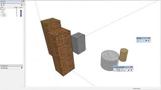 Curic Draw In Object: Layer, material