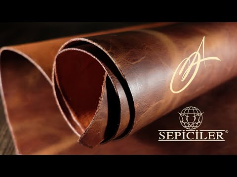 Sepici Leather - Crazy Red Brown 8-9oz Veg Tan