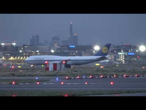 Airport LIVE: Planespotting Frankfurt / Germany im Regen / 100% rain guarantee