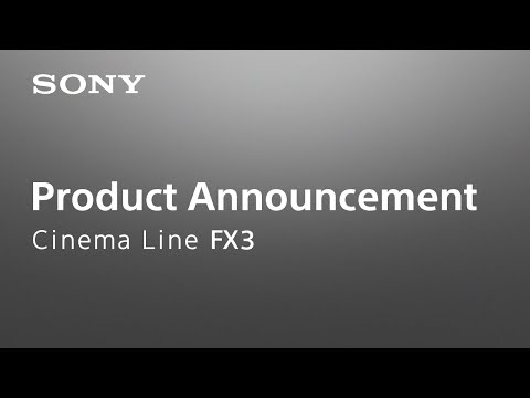 Sony FX3 Full-Frame Cinema Camera Video Production Bundle